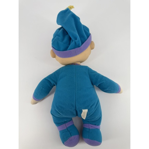 Vintage Rugrats Tommy Pickles Plush Doll 1997 Viacom Nickelodeon Pajamas - Picture 9 of 10